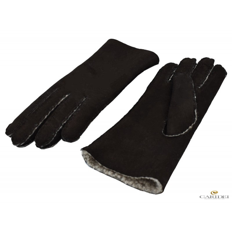 Petra Women's Merino Gloves - Marrone