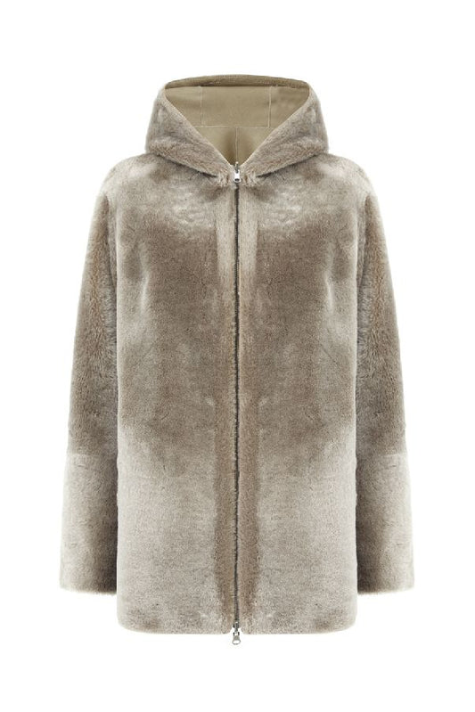 Alia Reversible Shearling Jacket