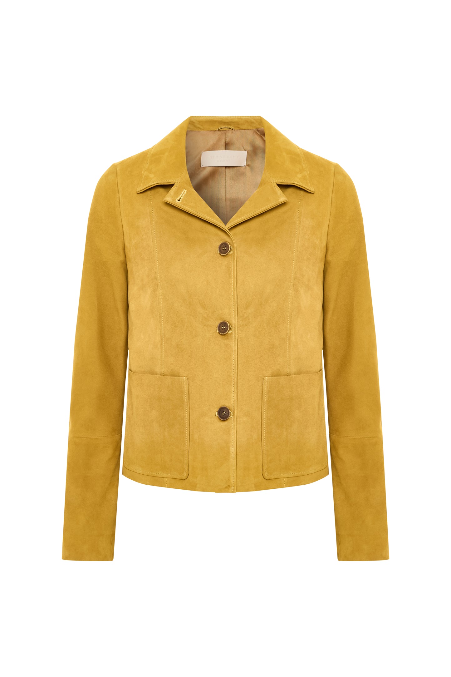 Amelia Suede Jacket - Amber