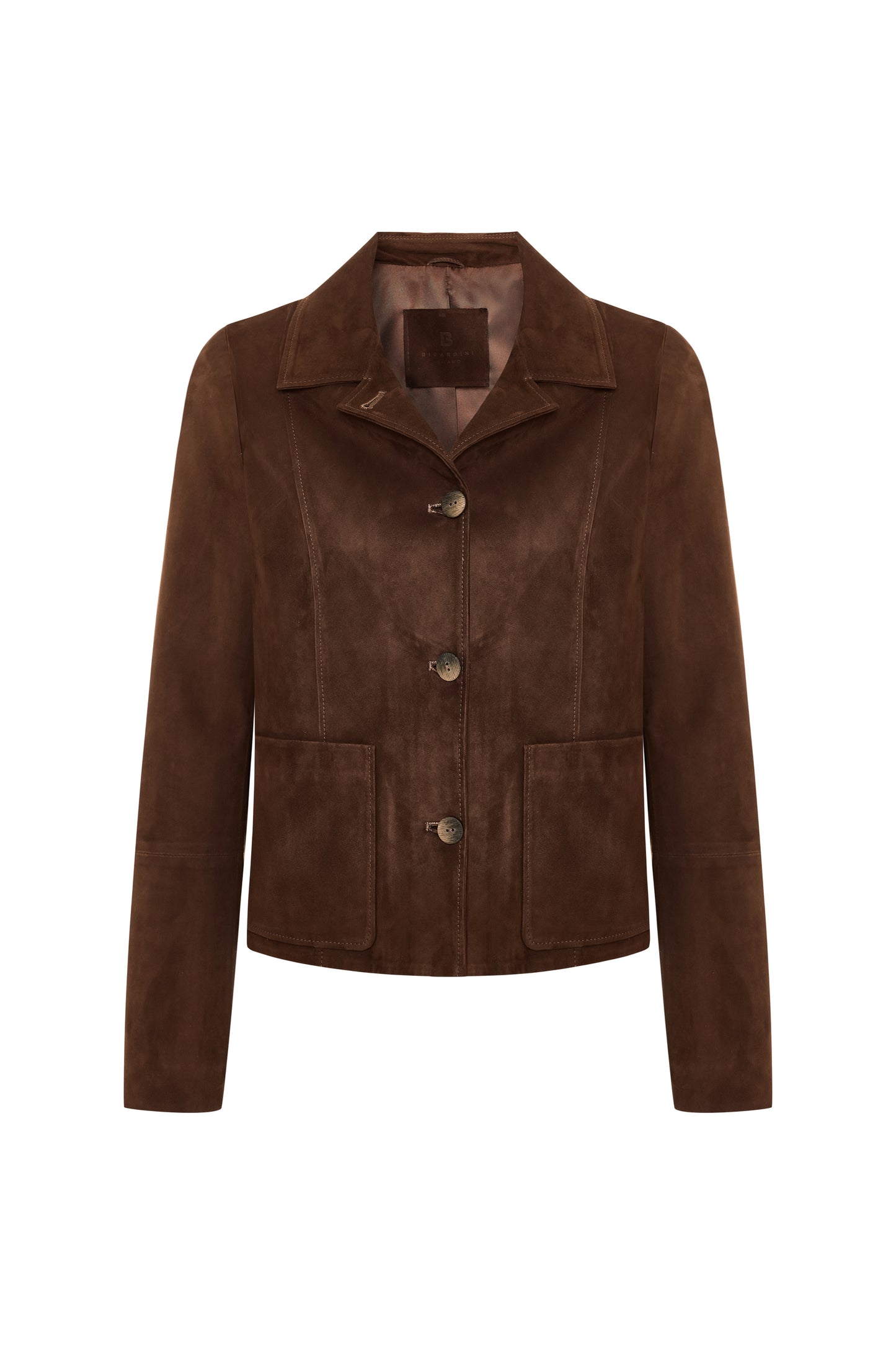 Amelia Suede Jacket - Milk Brown