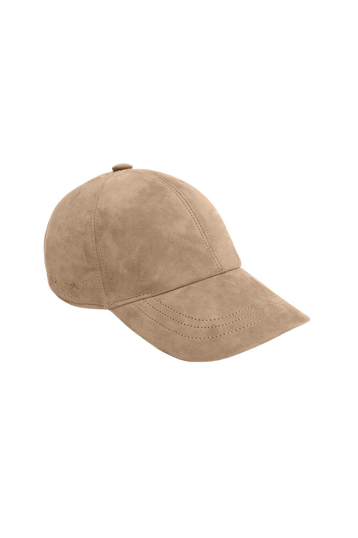 Zen Unisex Suede Baseball Cap - Vison