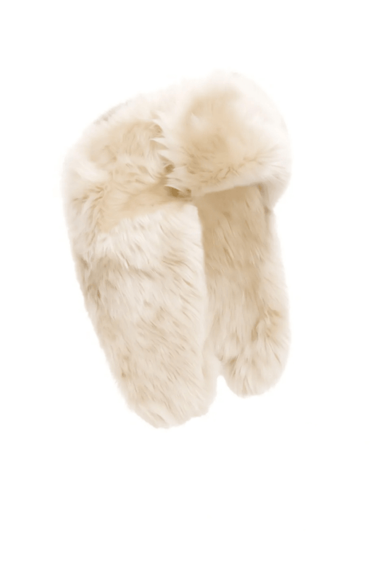 Angelica Women's Toscana Shearling Hat - Snow White