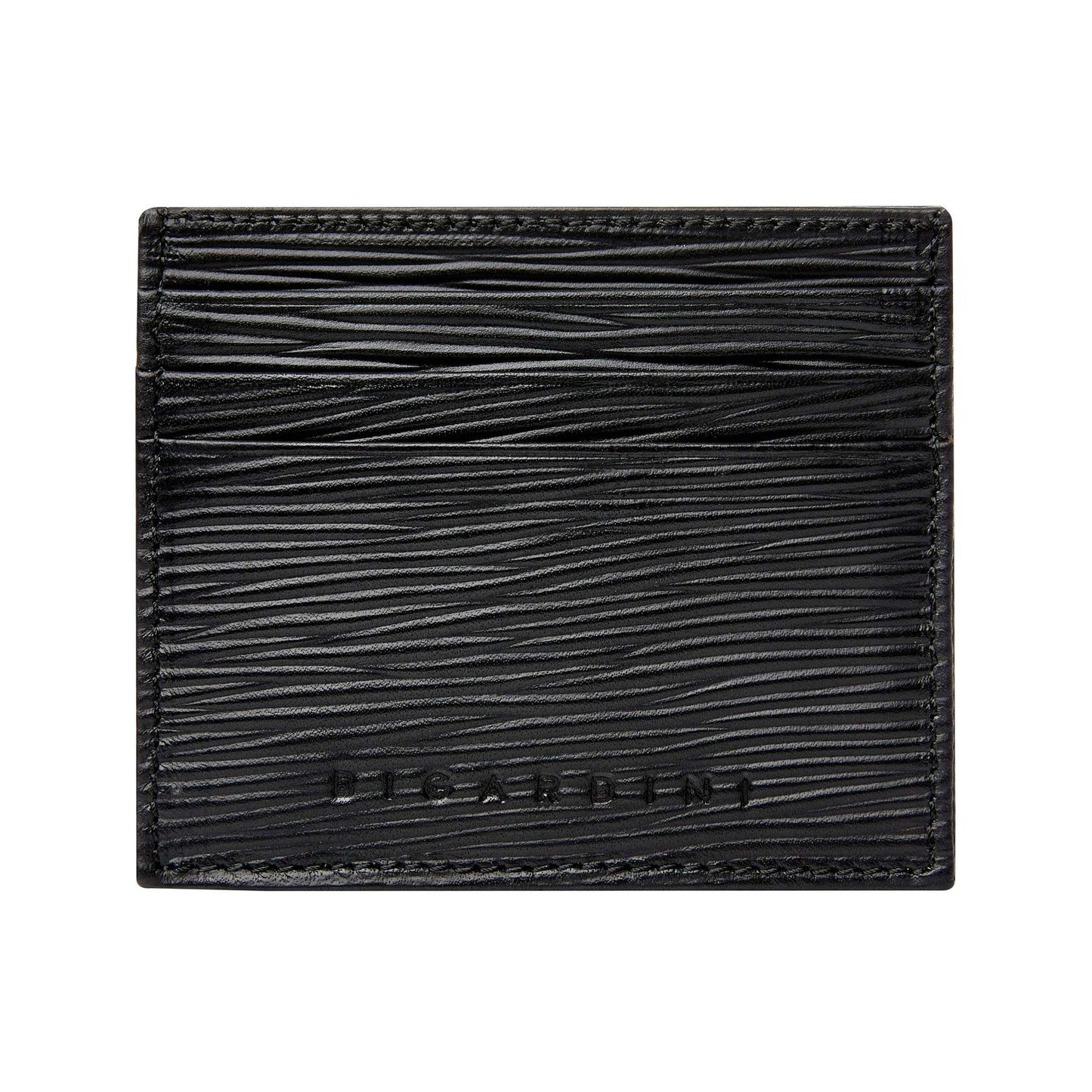 Black Epi Leather Slim Wallet - bigardinileather