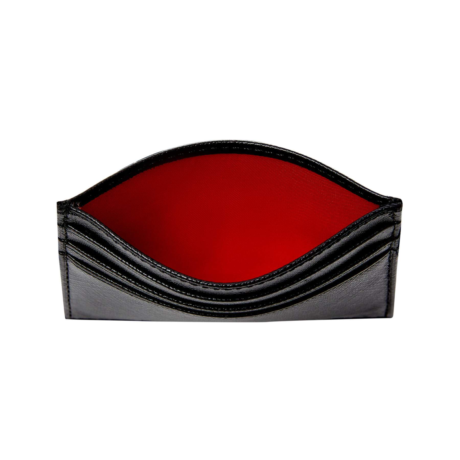 Black Saffiano Leather Slim Wallet - bigardinileather