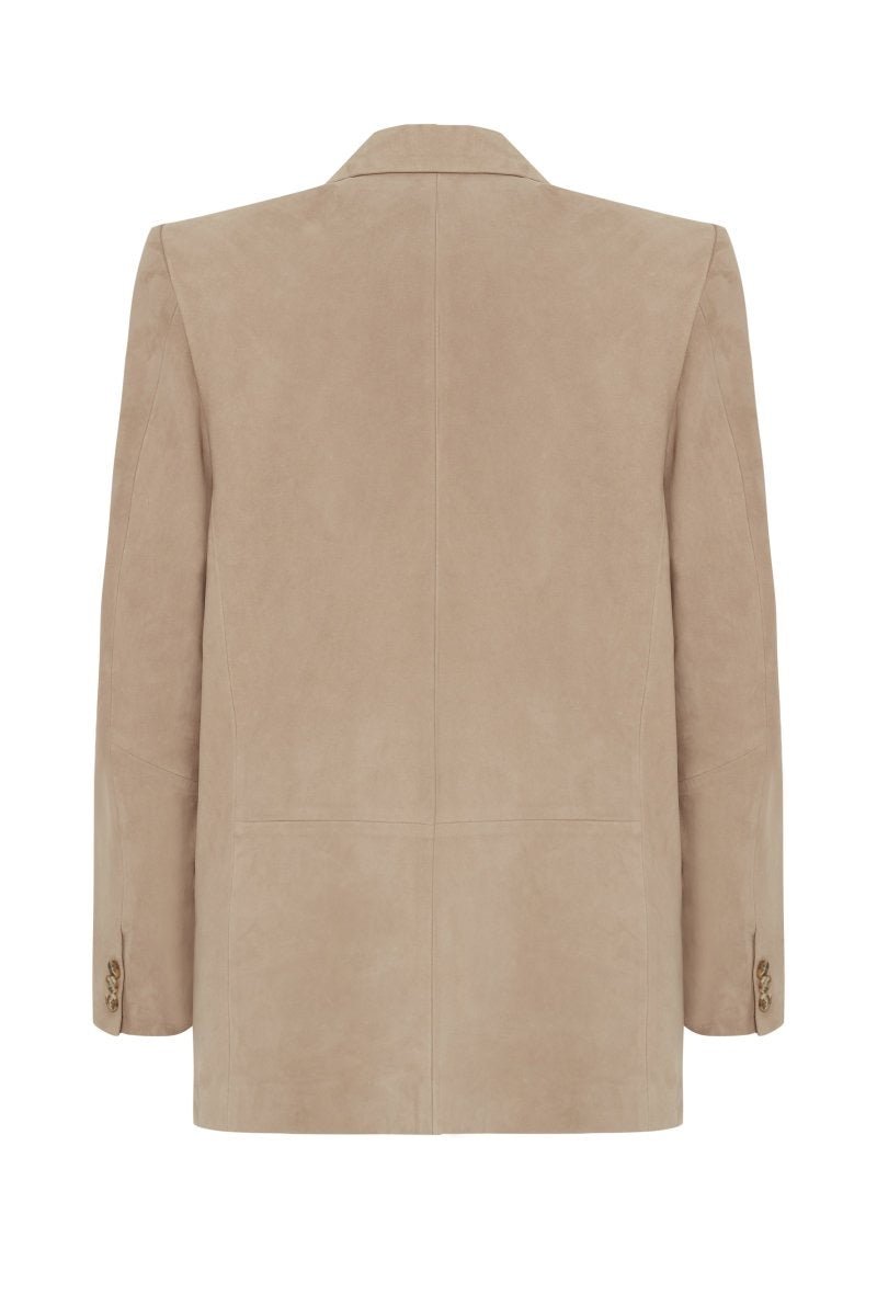 Ilaria Suede Blazer Jacket - Bigardini