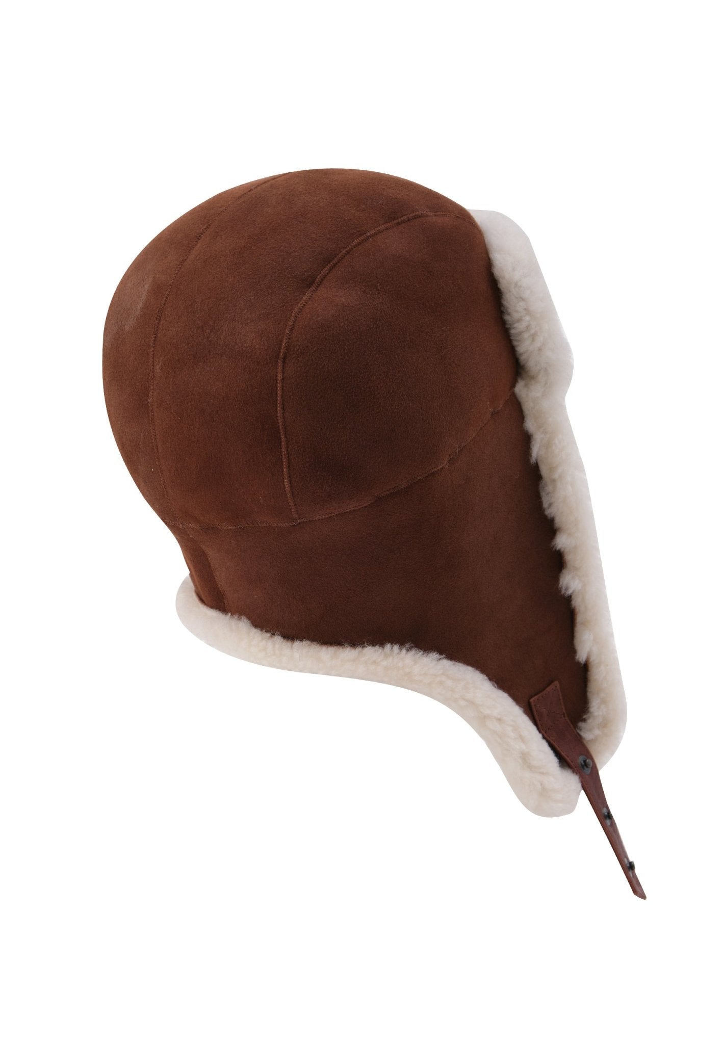 Logan Unisex Shearling Aviator Winter Hat - Bigardini Leather