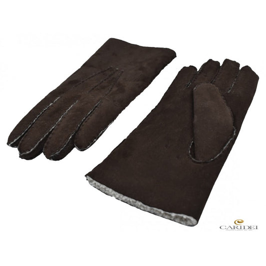 Noe Men's Merino Gloves - Marrone