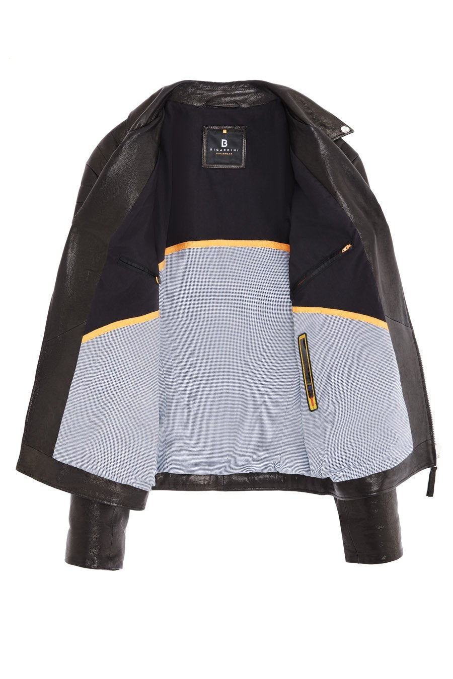 Pierre Leather Biker Jacket - Bigardini Leather