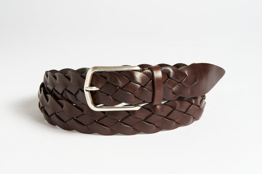 Tuscania Leather Belt - Brown