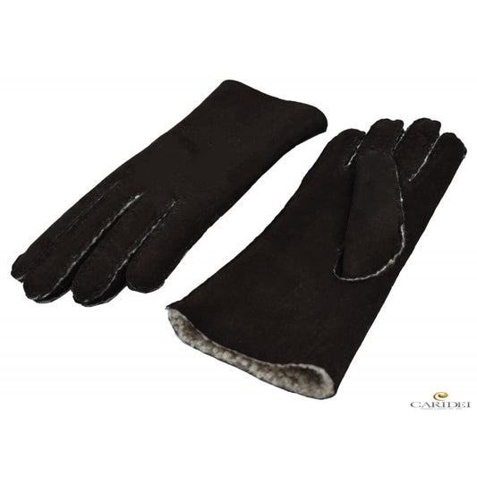Petra Women's Merino Gloves - Marrone