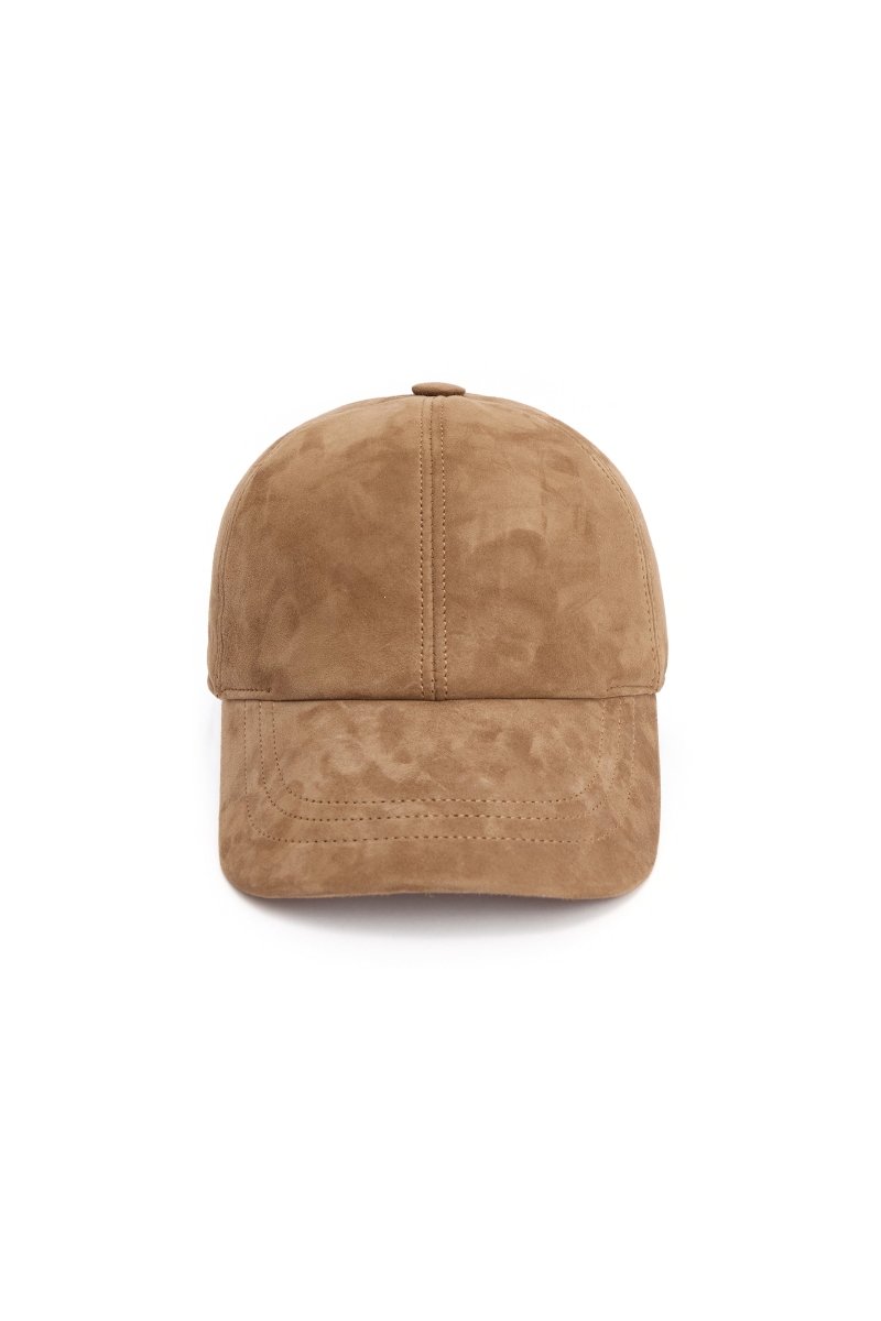 Zen Unisex Suede Baseball Cap - Caramel - Bigardini