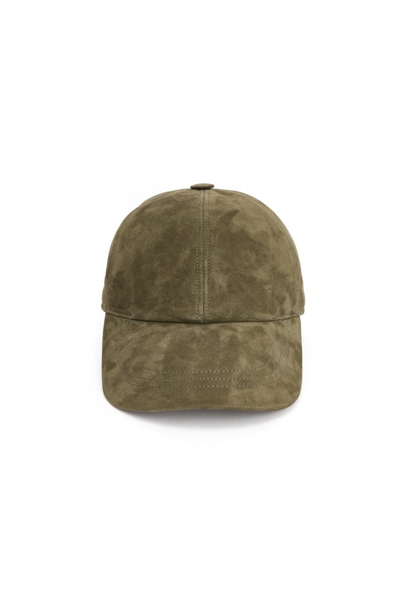 Zen Unisex Suede Baseball Cap - Khaki - Bigardini