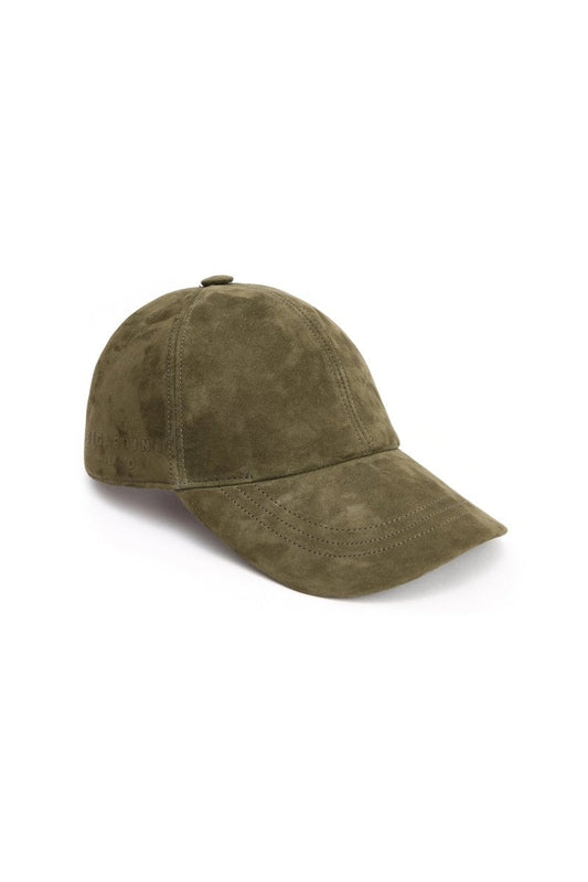 Zen Unisex Suede Baseball Cap - Khaki - Bigardini